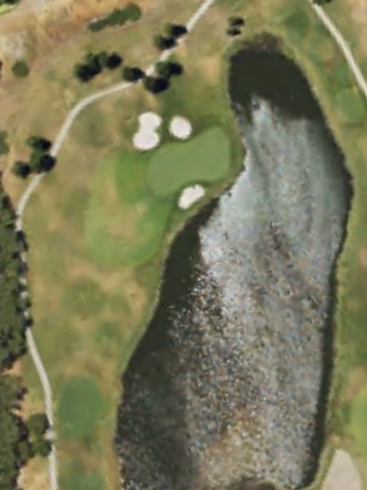 Hole 13 satellite