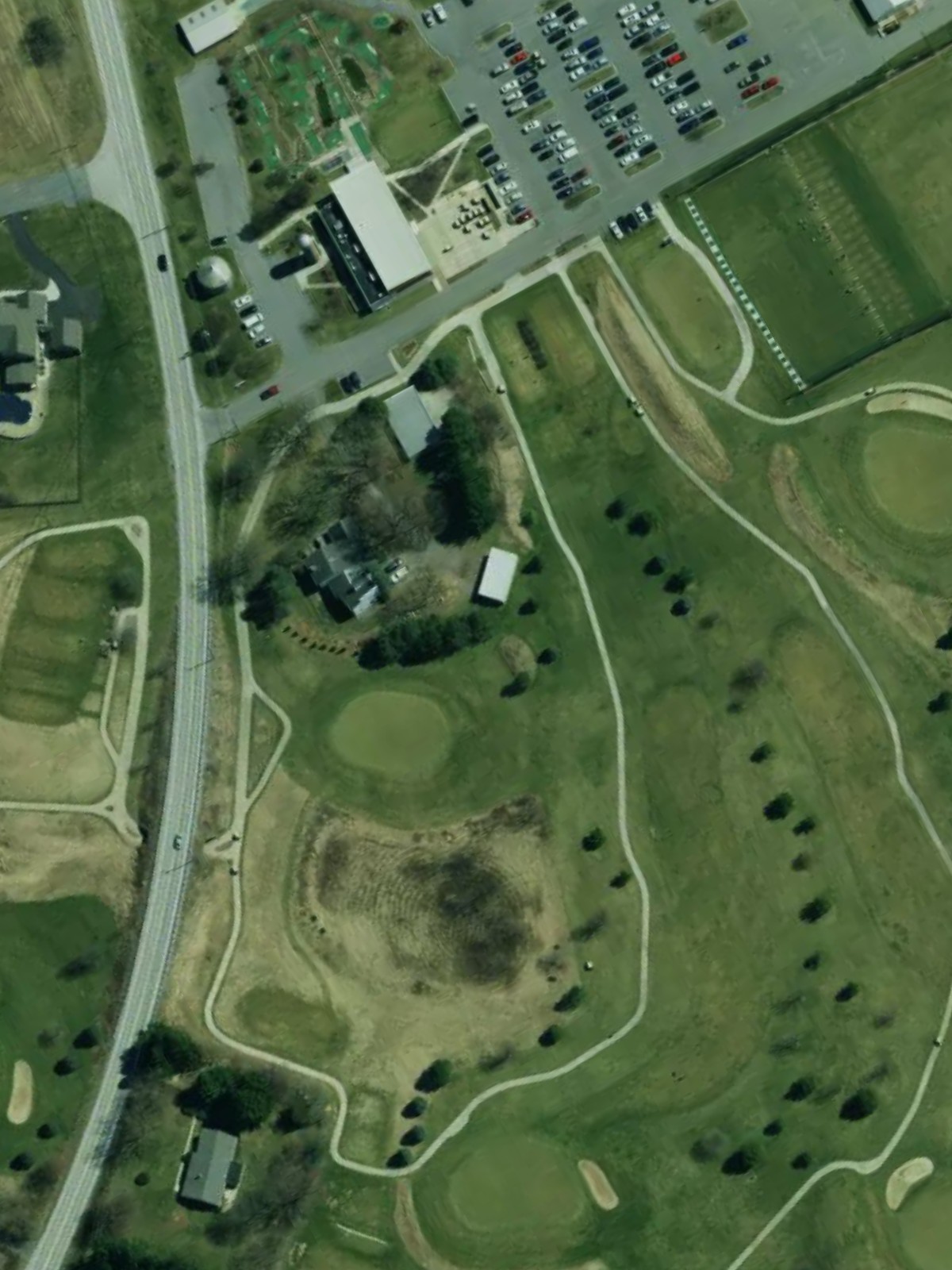 Hole 1 satellite