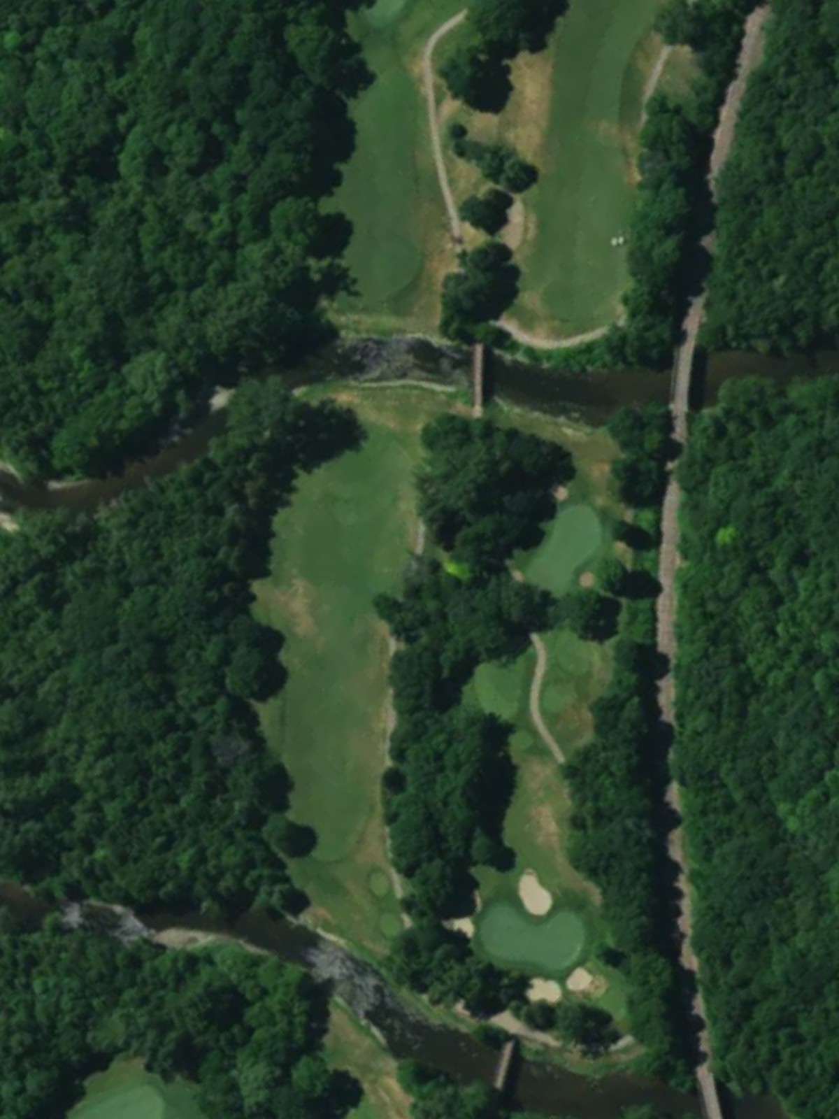Hole 13 satellite