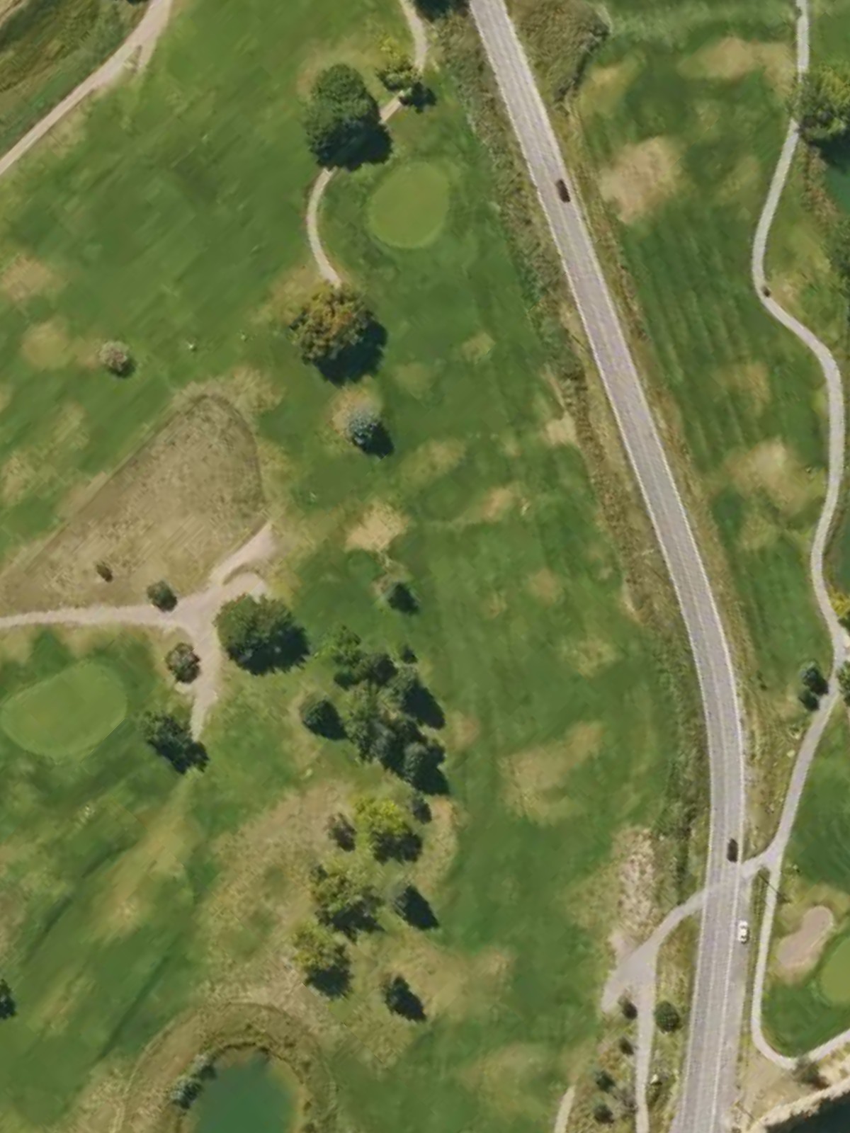 Hole 1 satellite