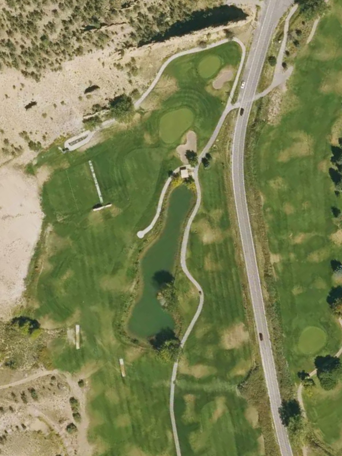 Hole 18 satellite
