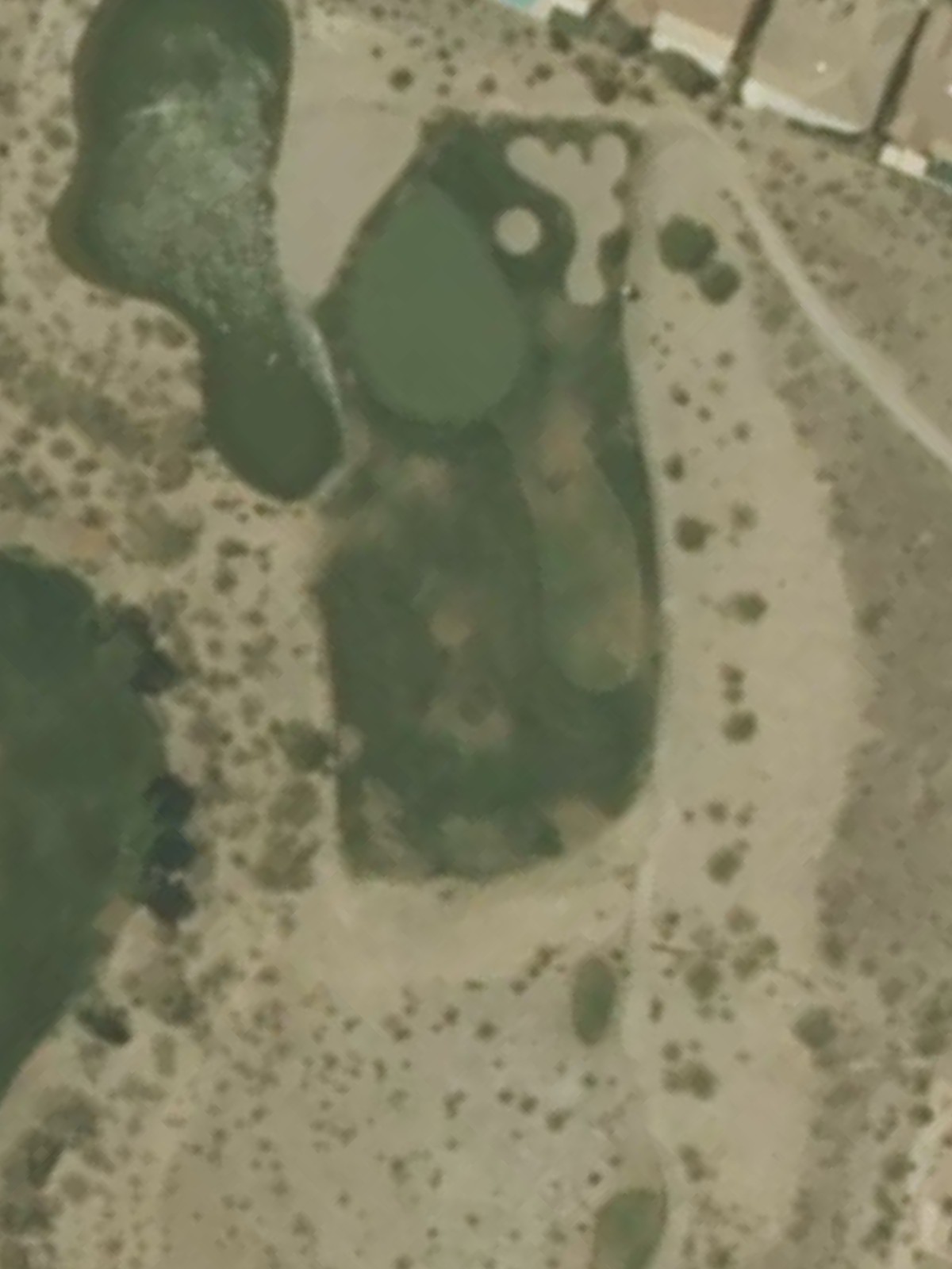 Hole 13 satellite