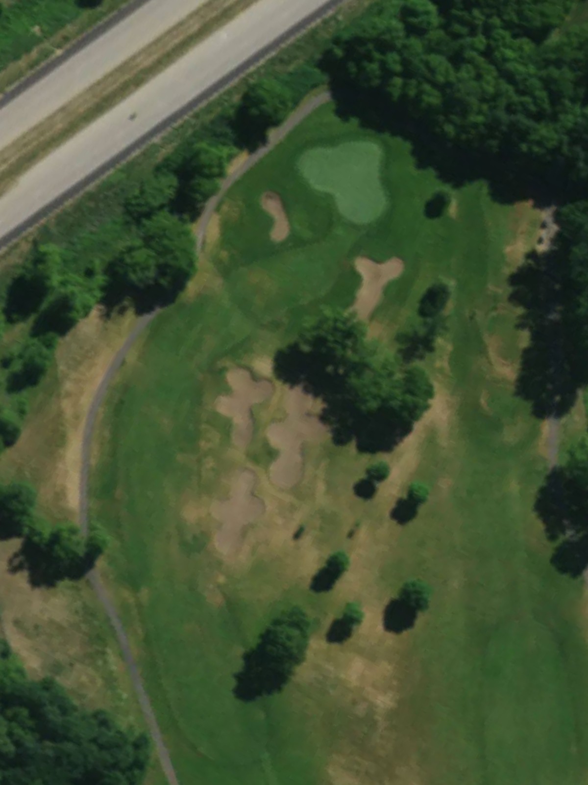 Hole 14 satellite