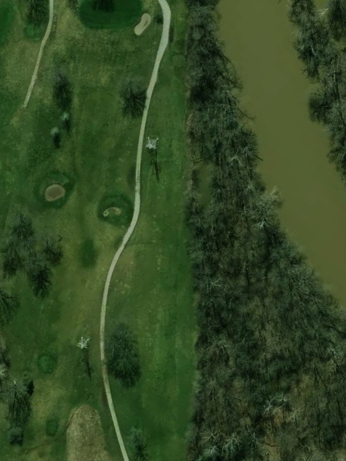 Hole 1 satellite