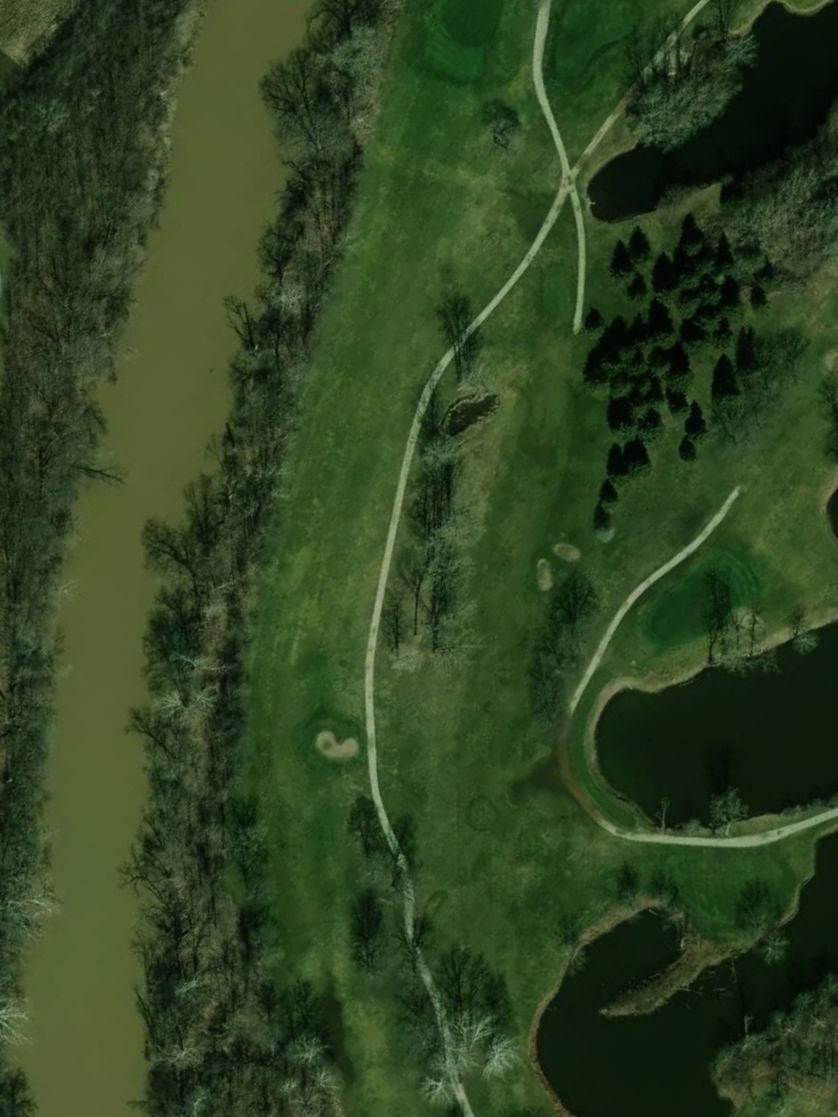 Hole 2 satellite