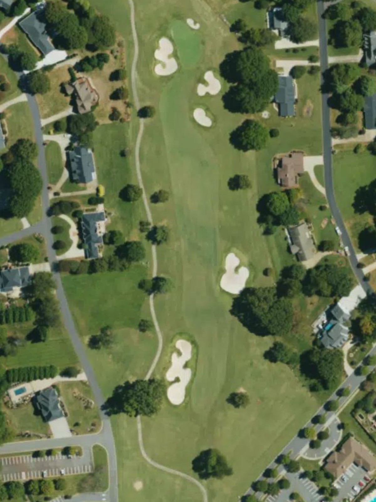Hole 1 satellite