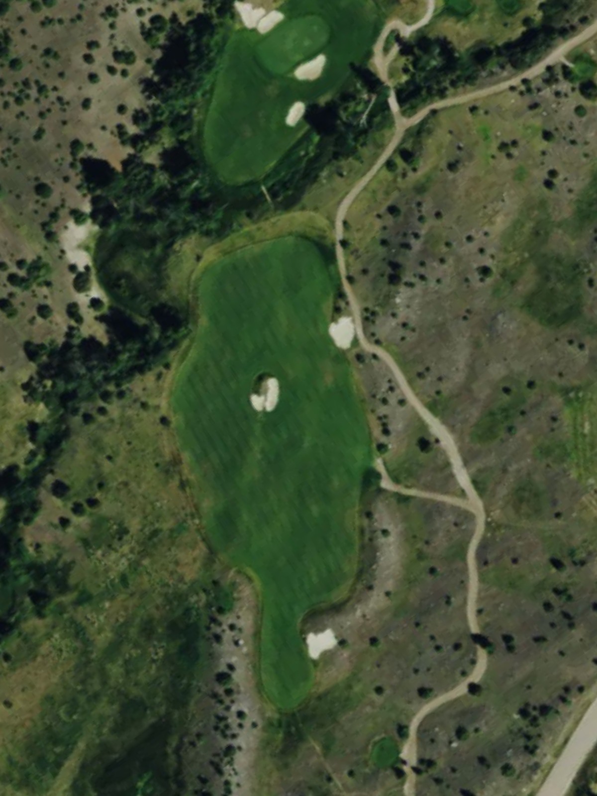 Hole 1 satellite