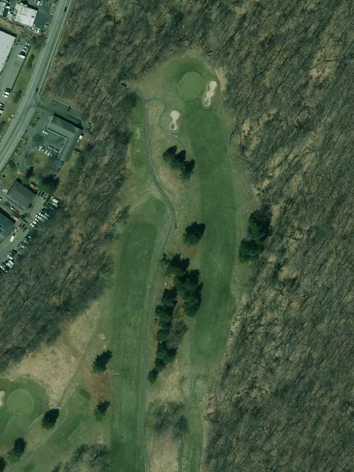 Hole 13 satellite