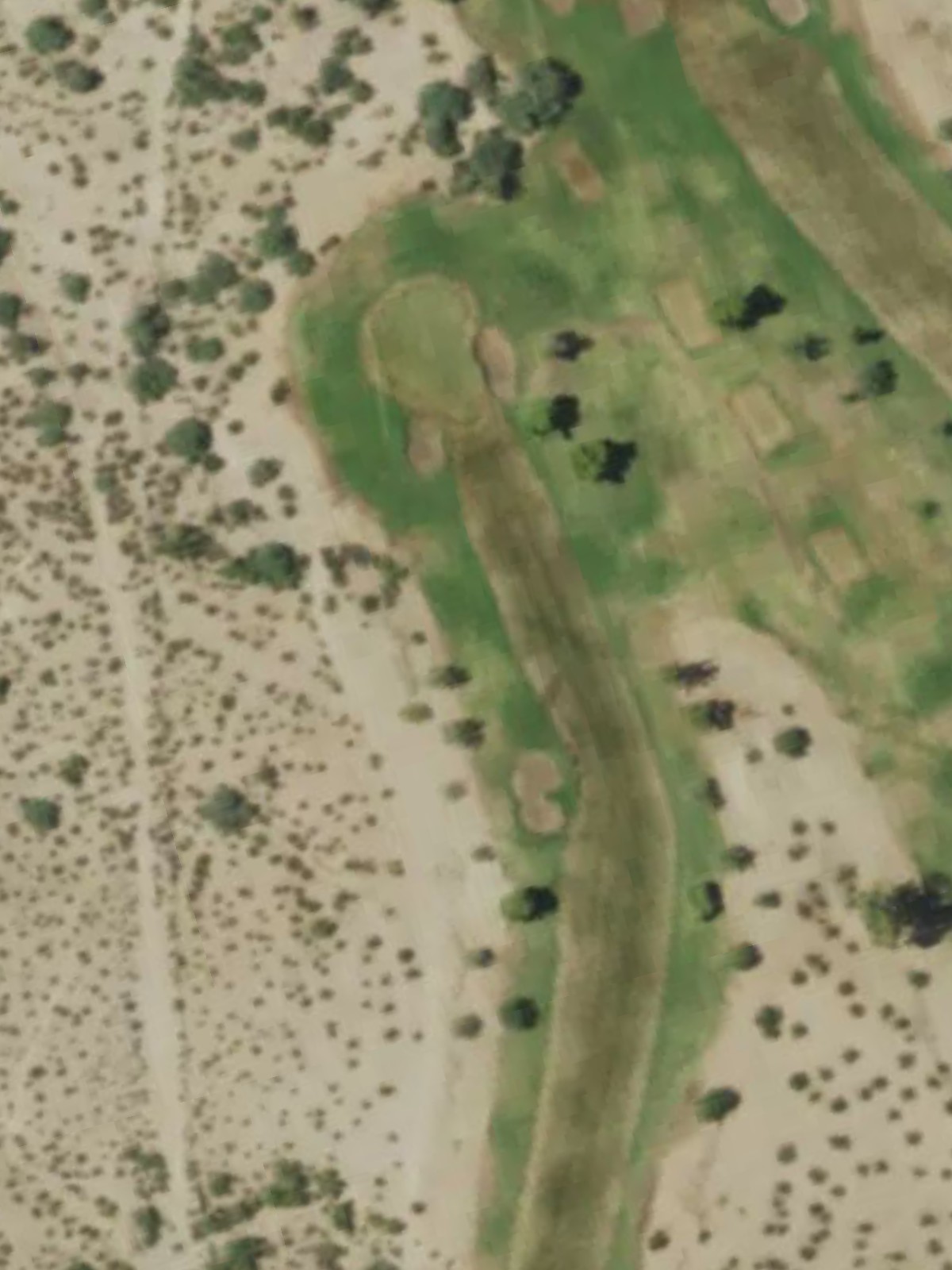 Hole 13 satellite