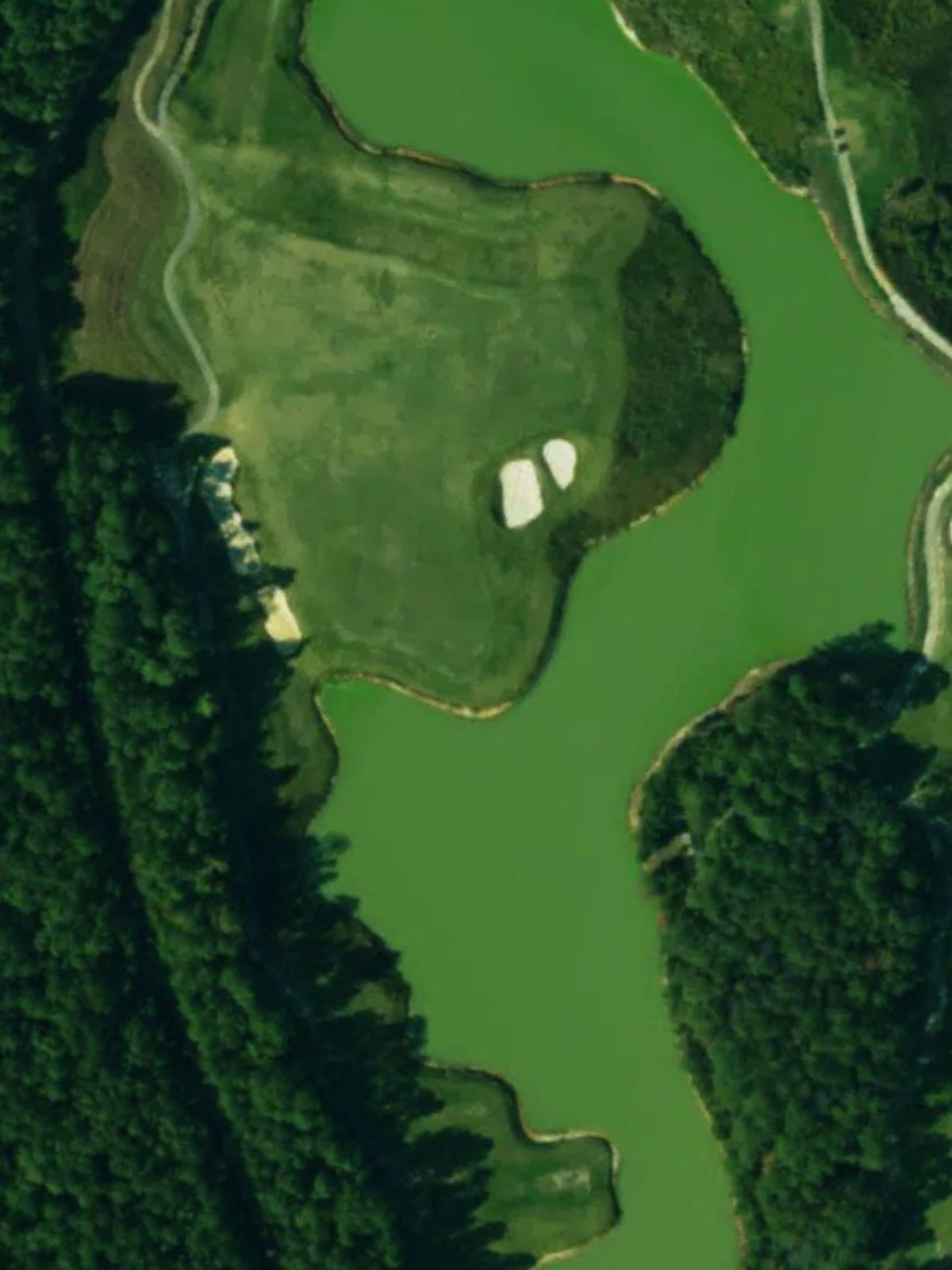 Hole 18 satellite
