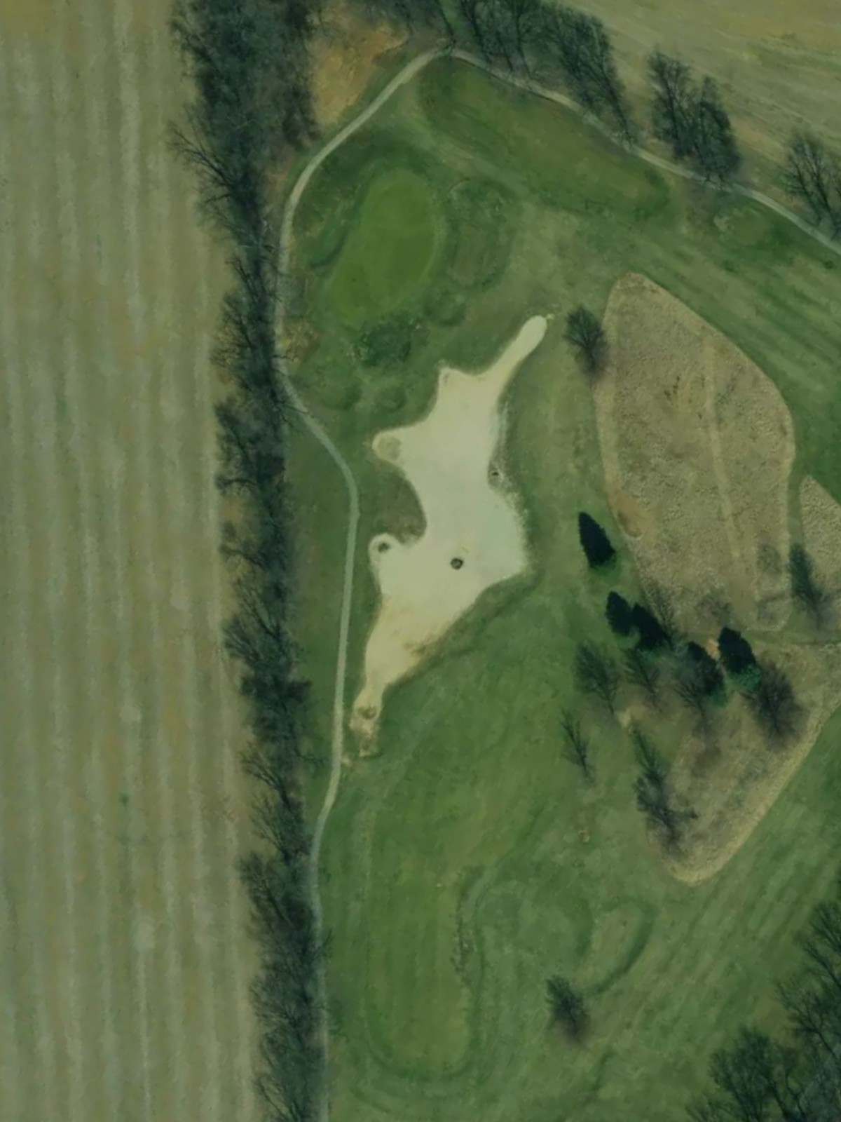 Hole 2 satellite