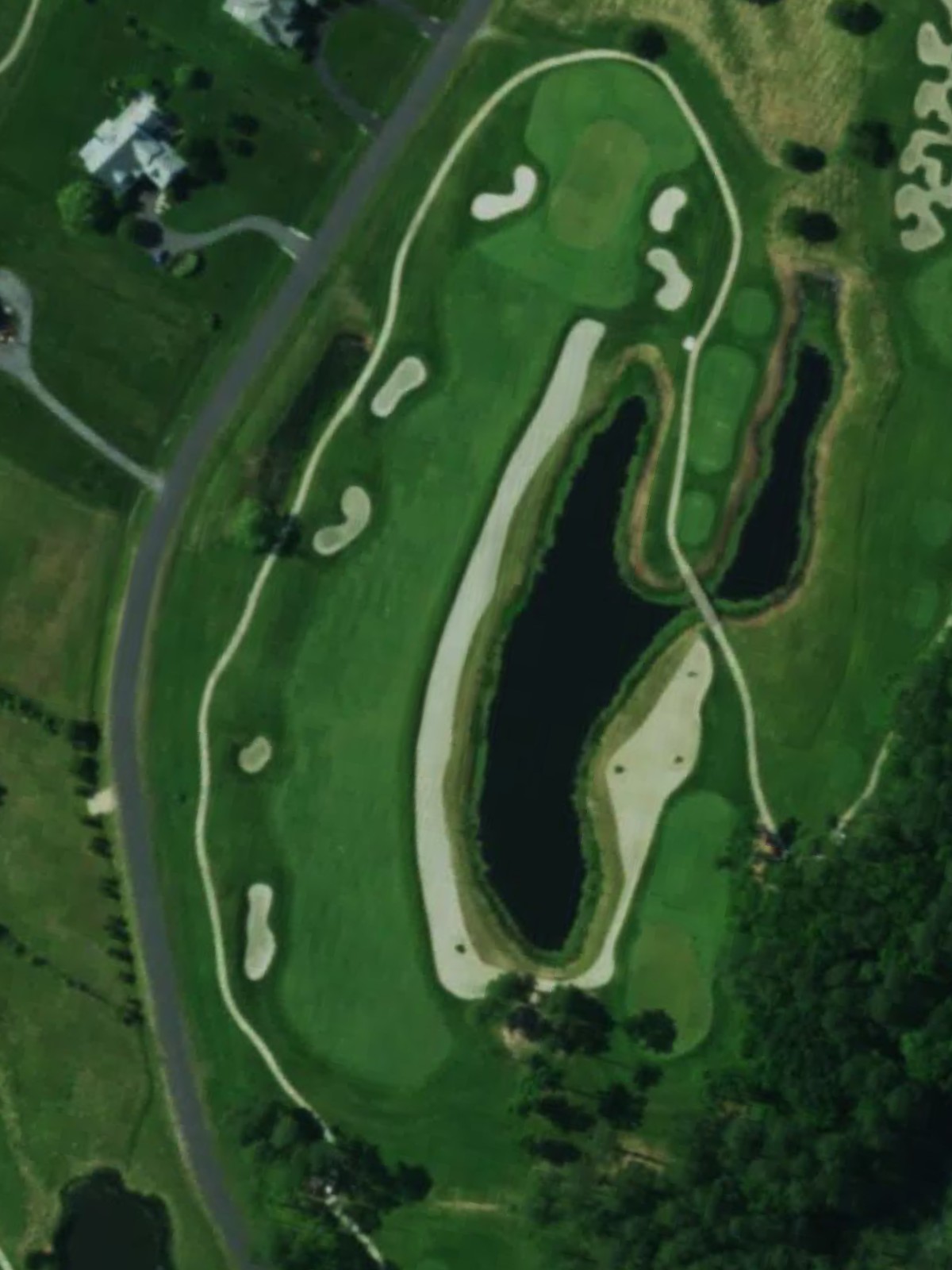 Hole 13 satellite
