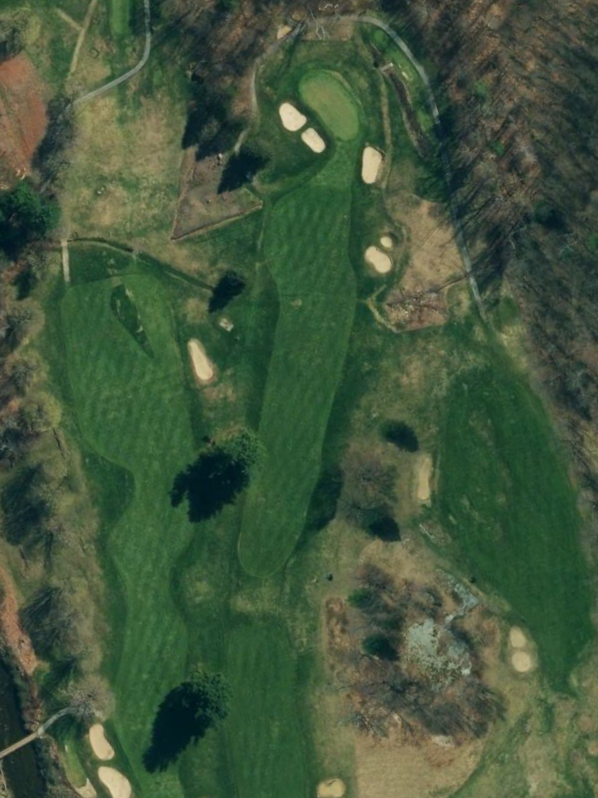 Hole 13 satellite