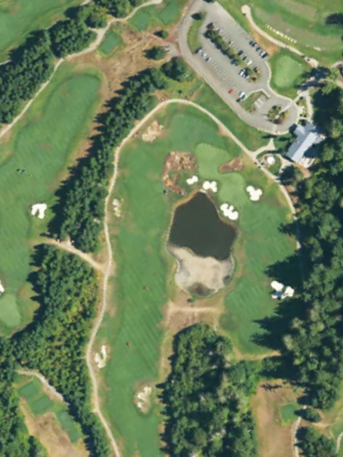 Hole 18 satellite