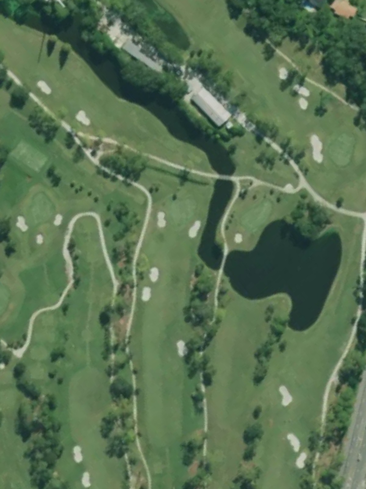 Hole 1 satellite
