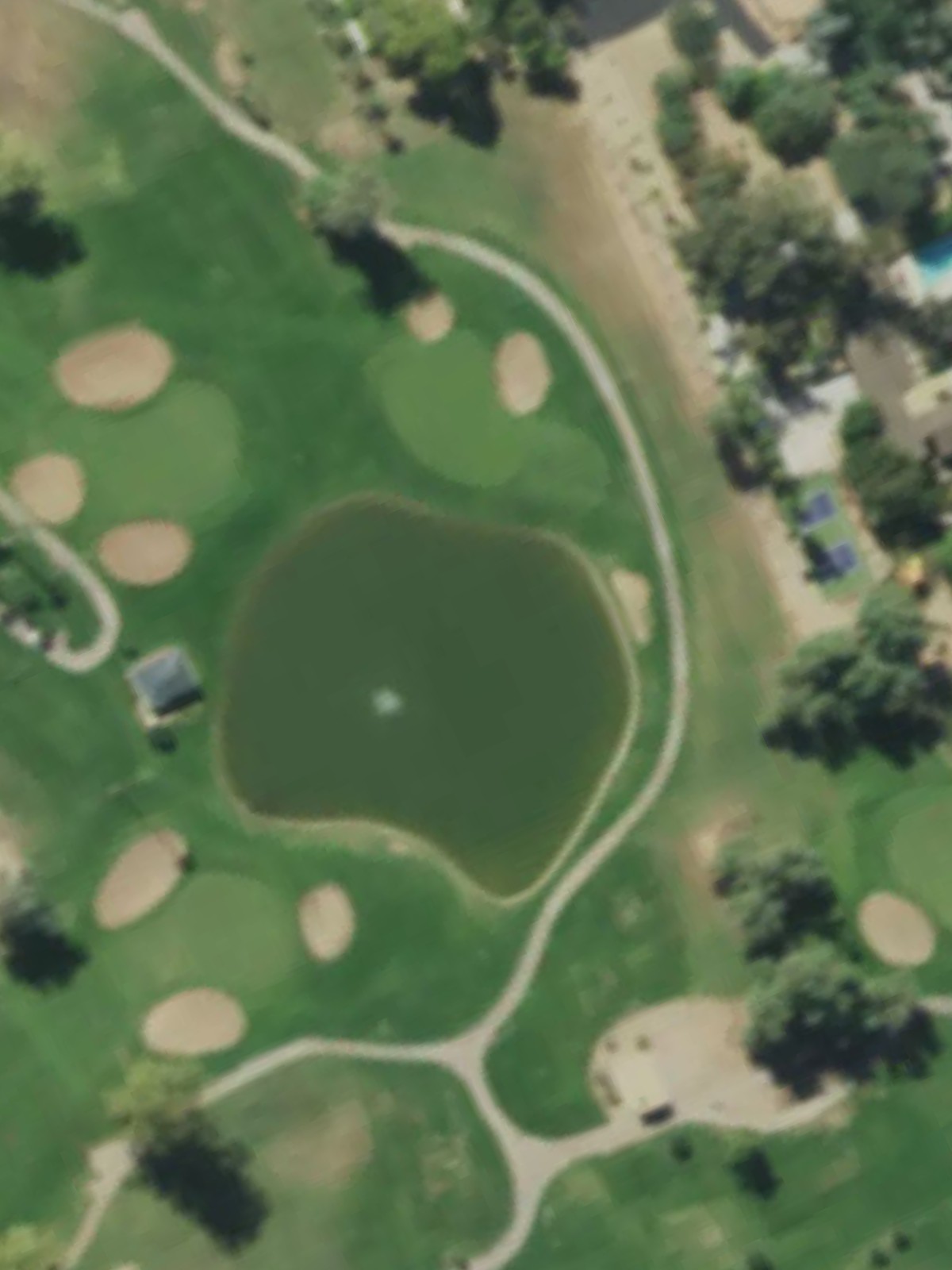 Hole 13 satellite