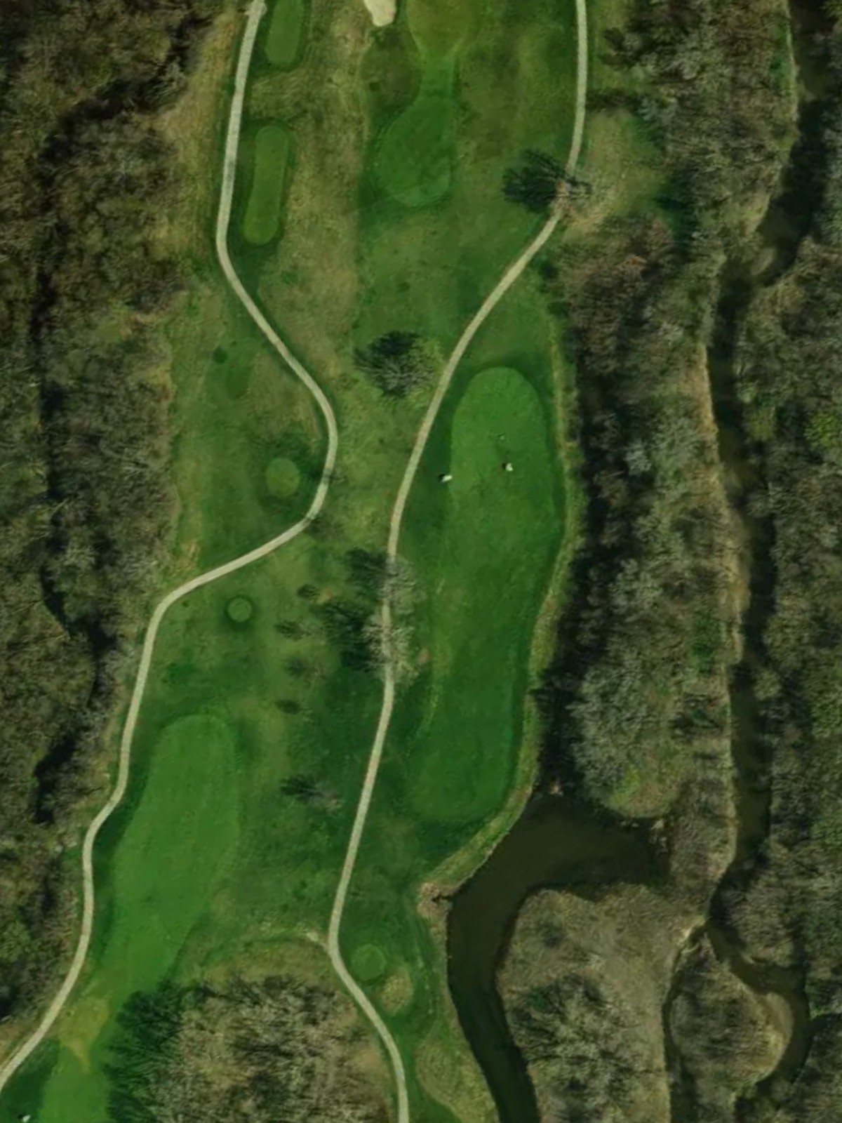 Hole 1 satellite
