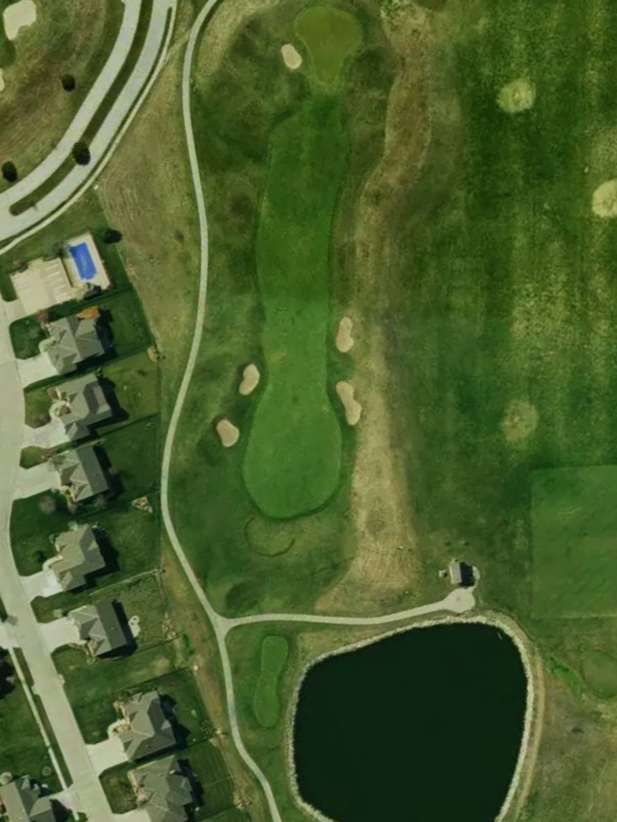Hole 18 satellite