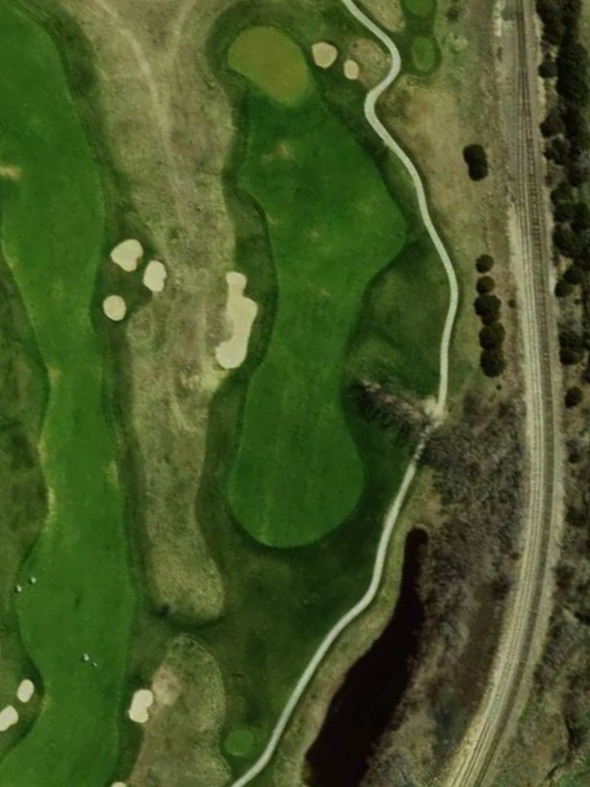 Hole 5 satellite