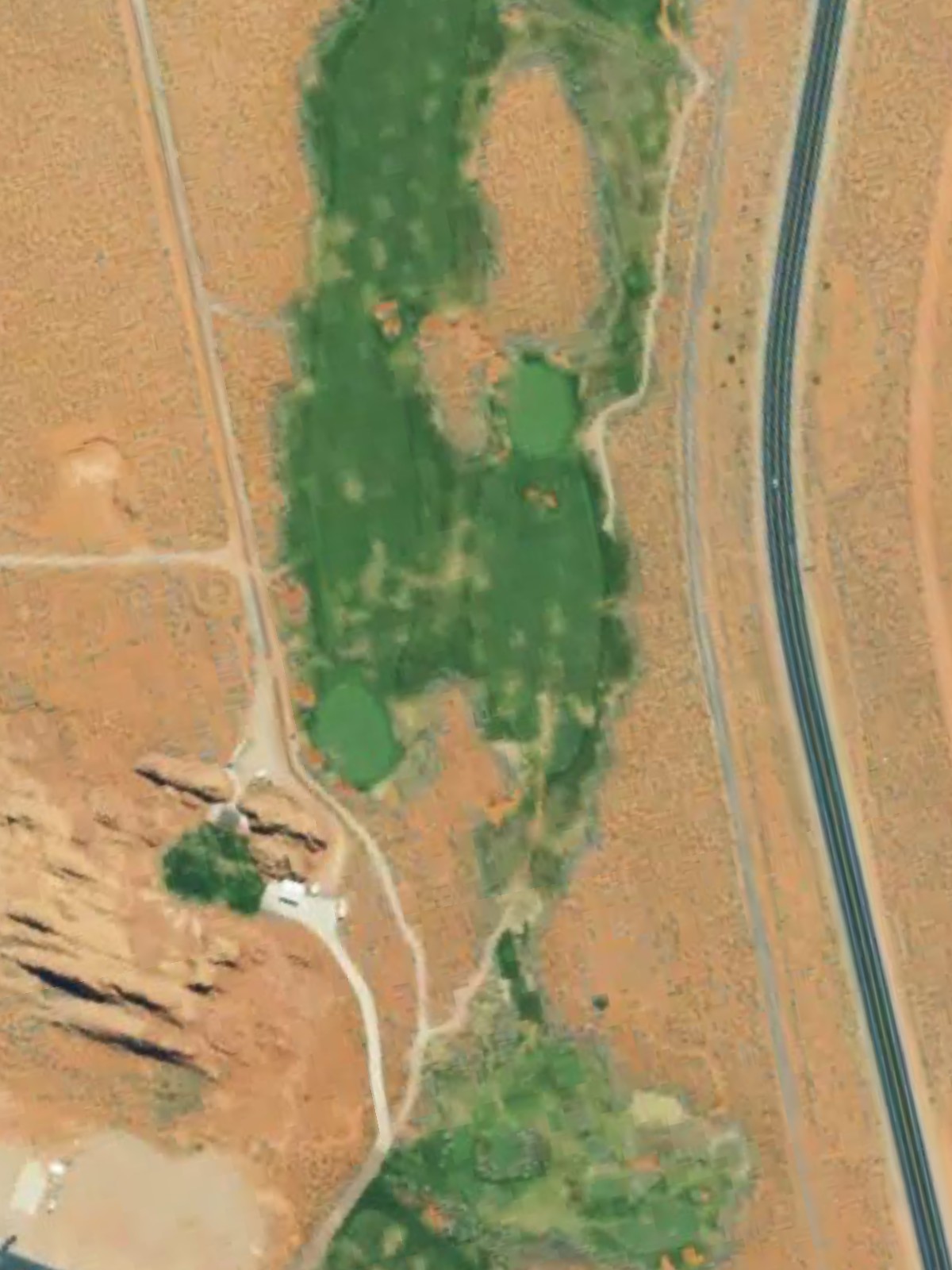 Hole 1 satellite