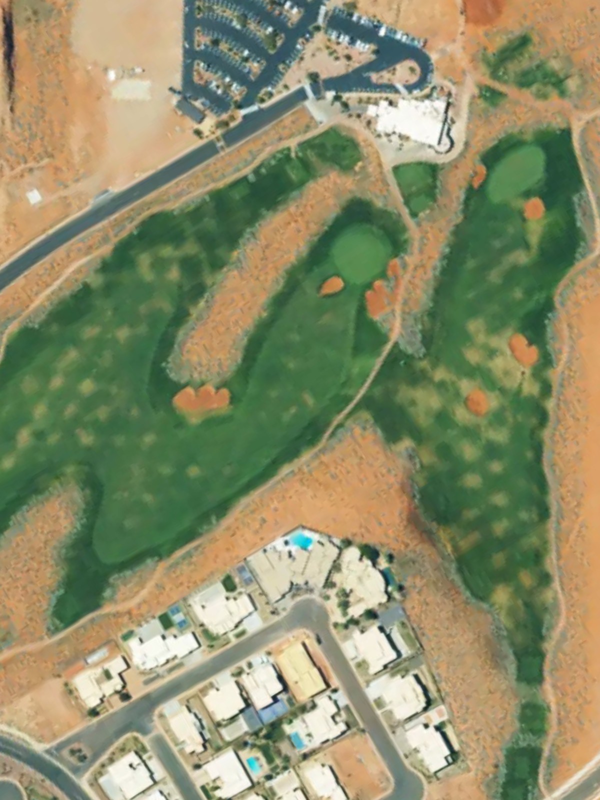 Hole 18 satellite