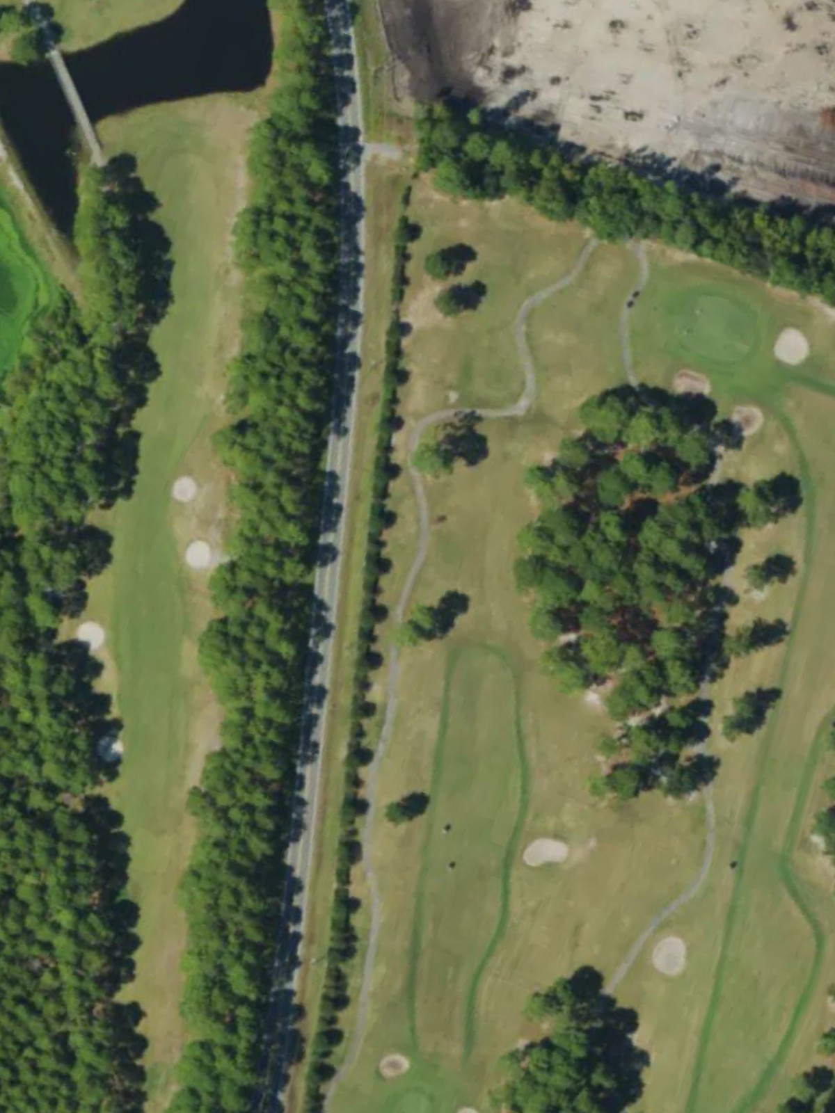 Hole 13 satellite