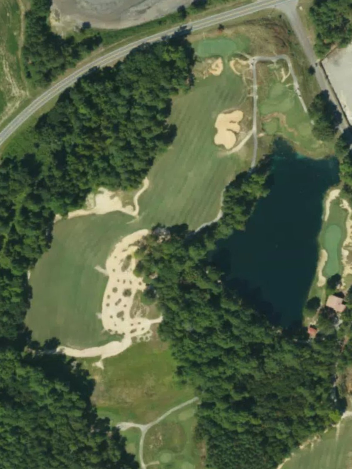 Hole 13 satellite