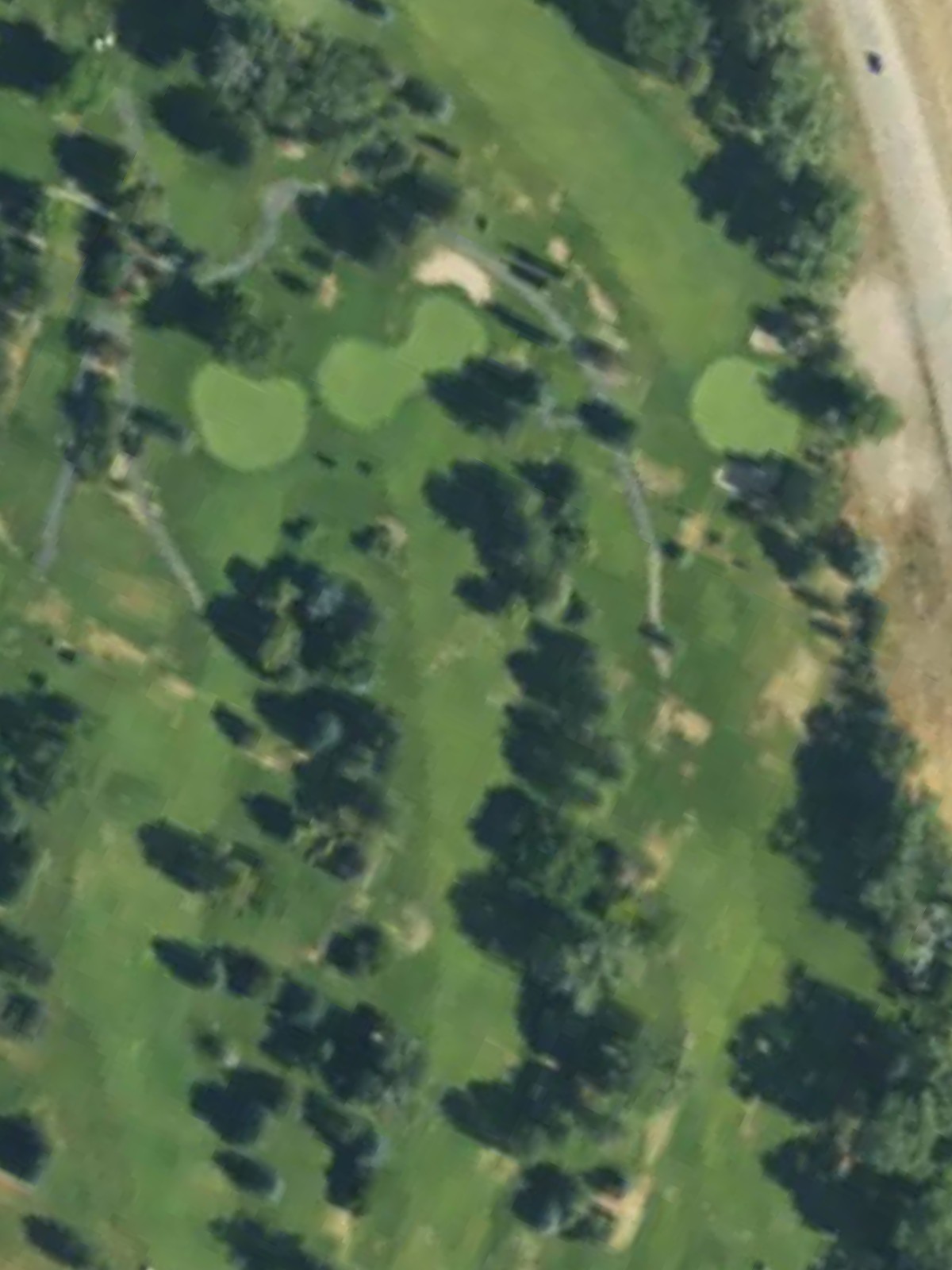 Hole 13 satellite