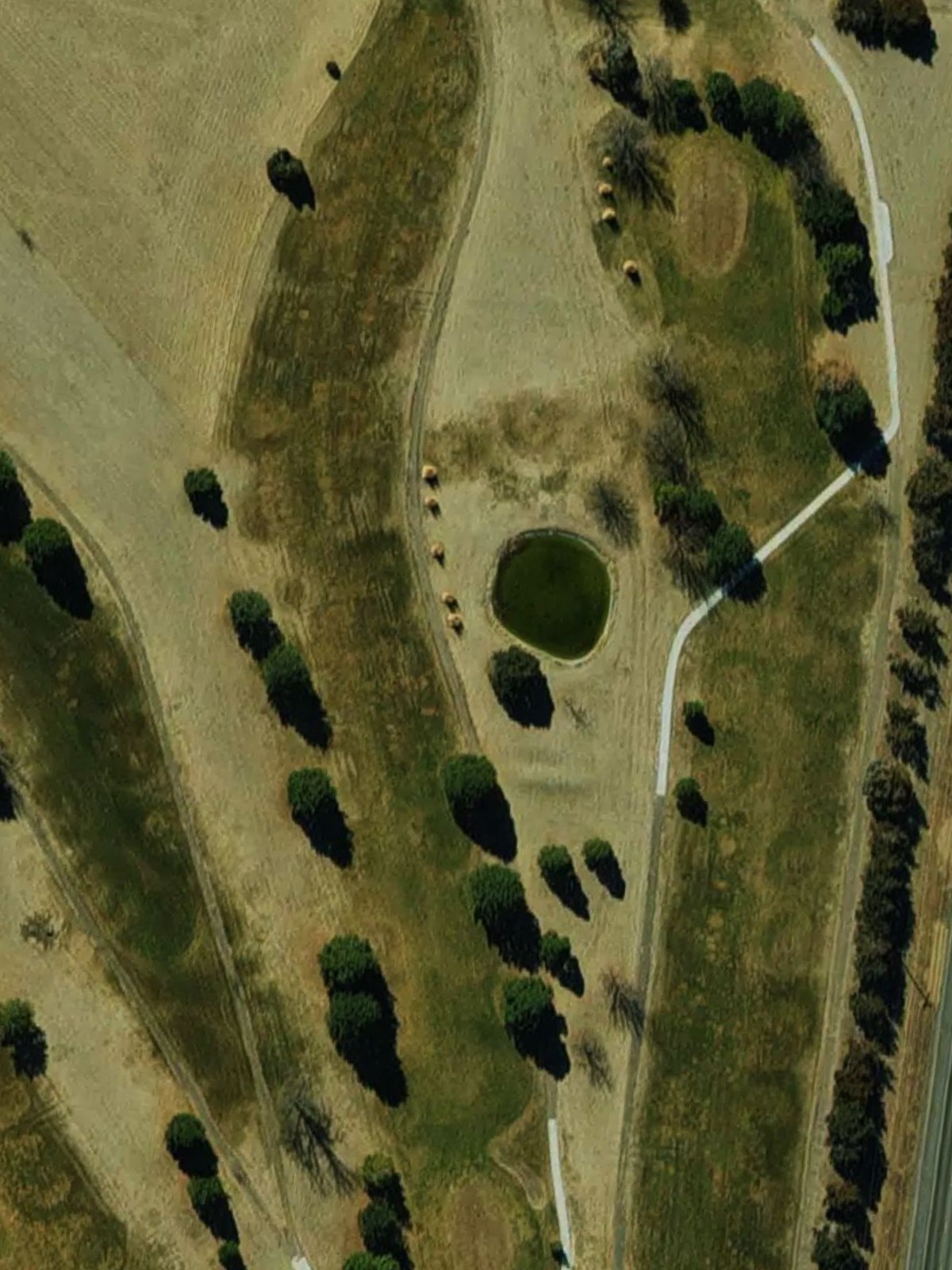 Hole 1 satellite