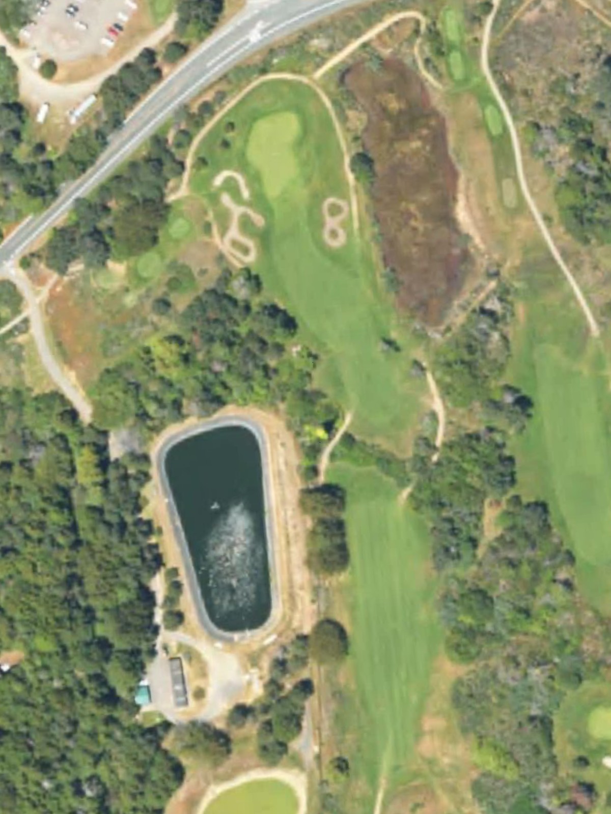 Hole 13 satellite