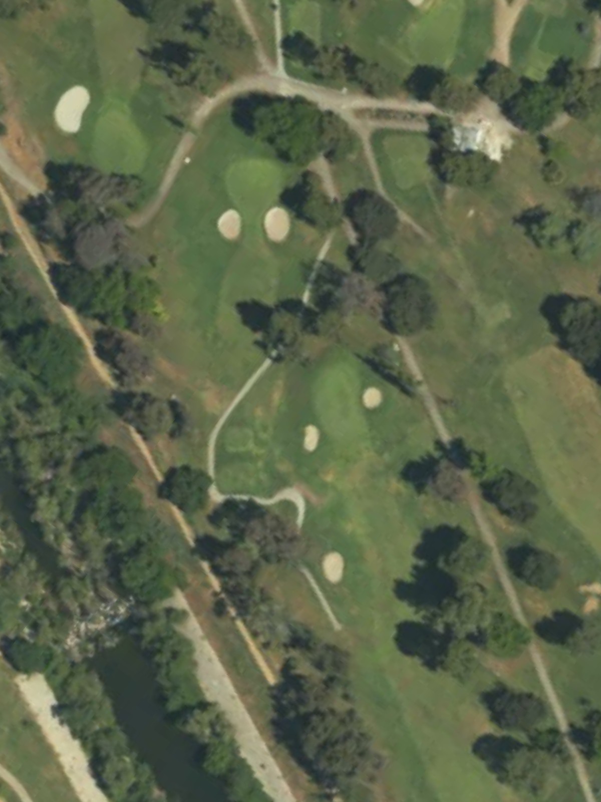 Hole 13 satellite