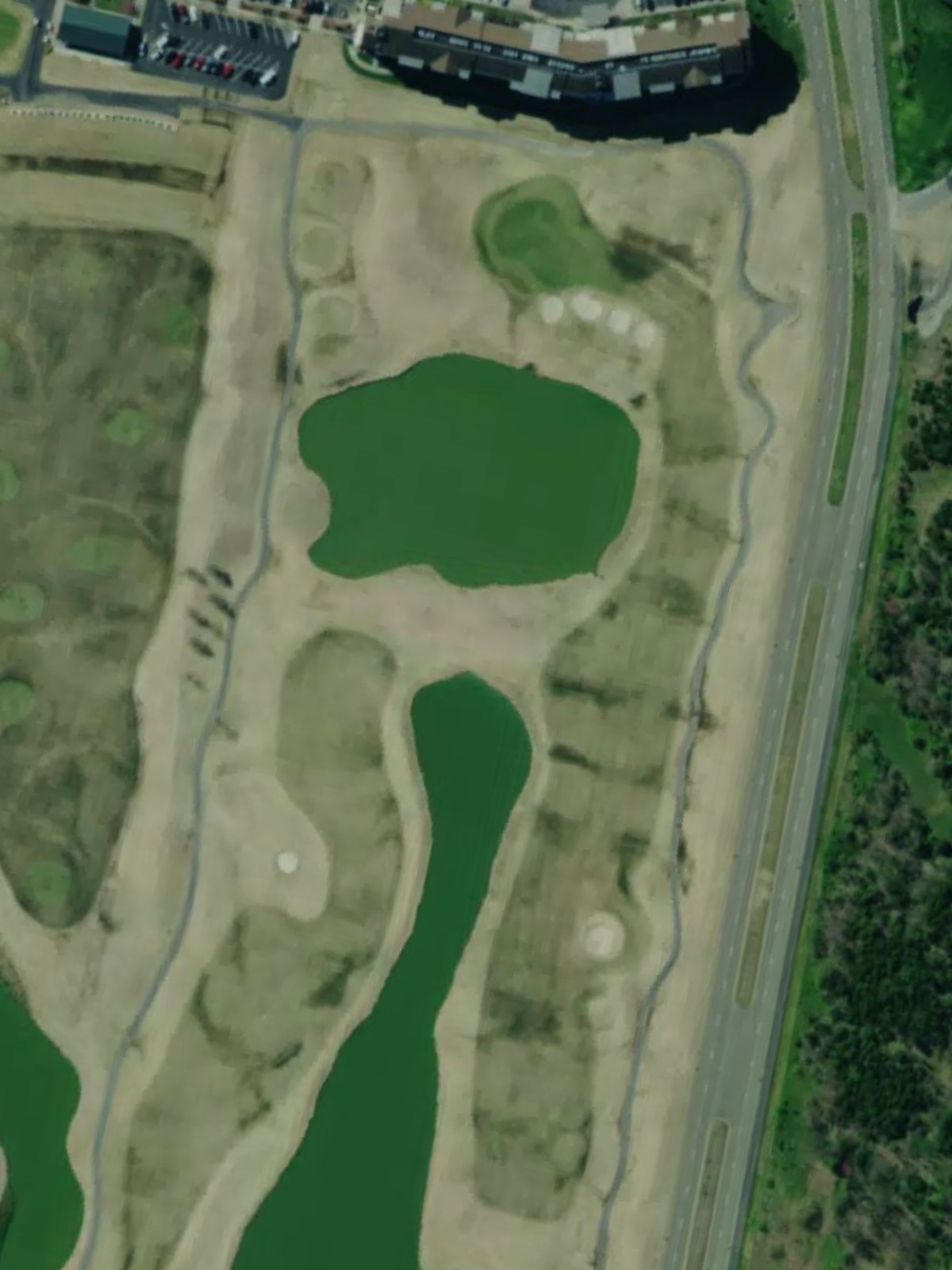 Hole 18 satellite