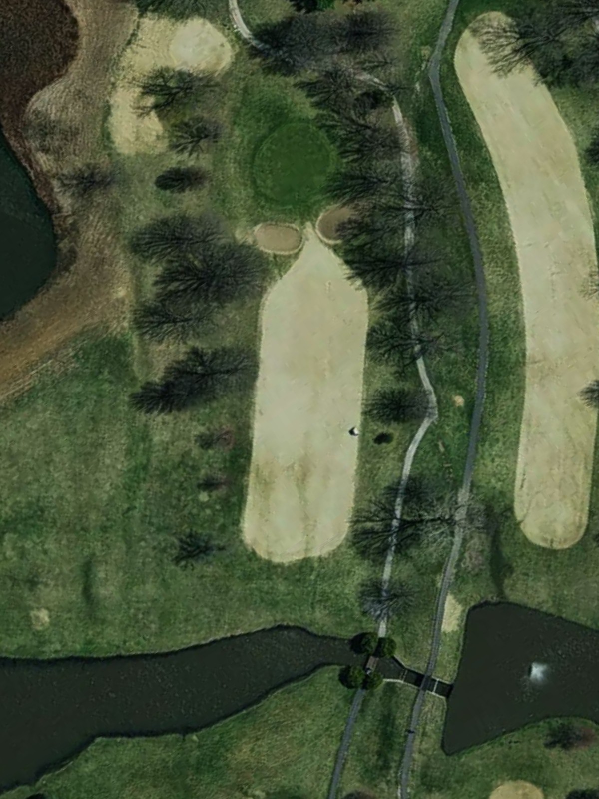 Hole 1 satellite