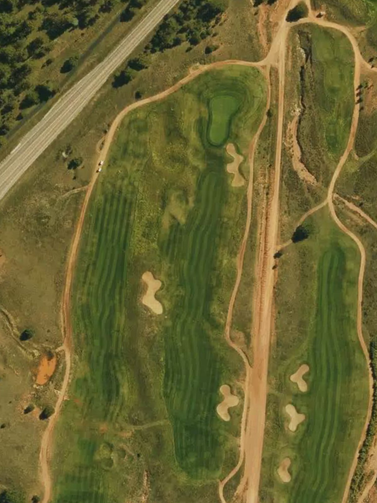 Hole 18 satellite