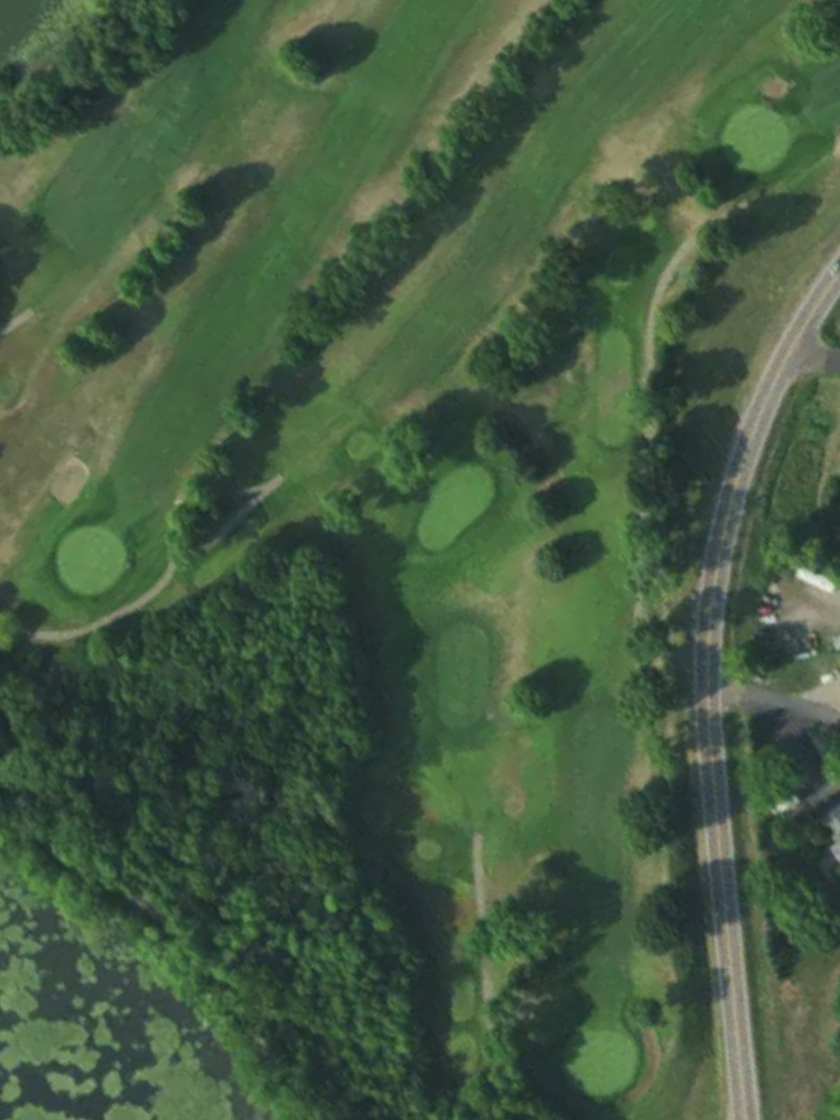 Hole 13 satellite