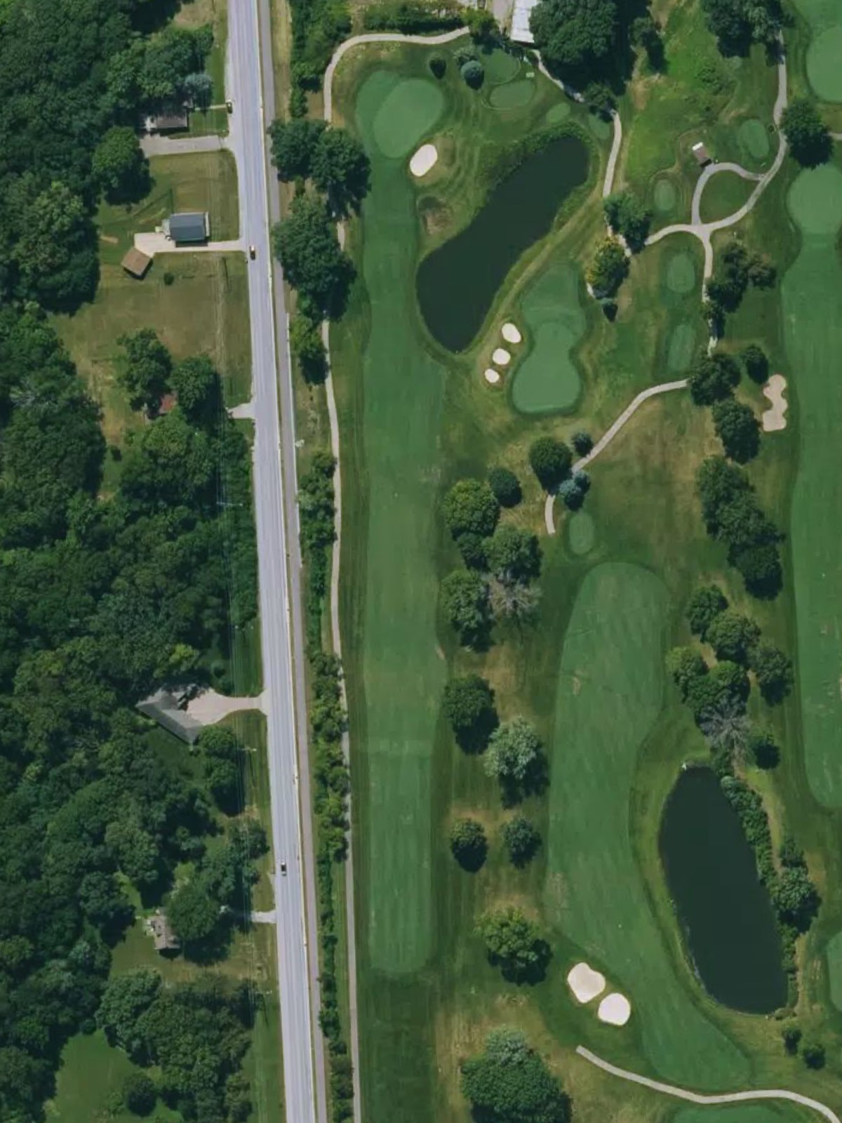 Hole 13 satellite