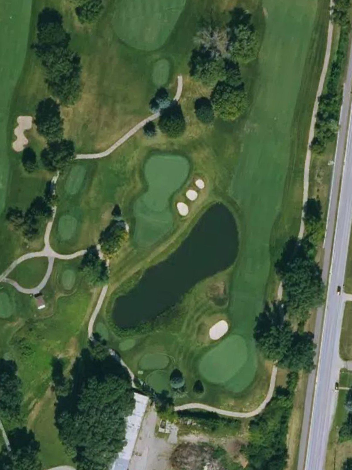 Hole 14 satellite