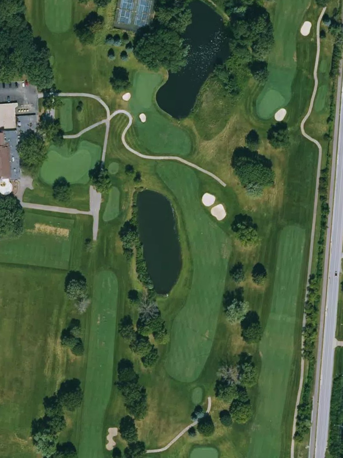 Hole 18 satellite