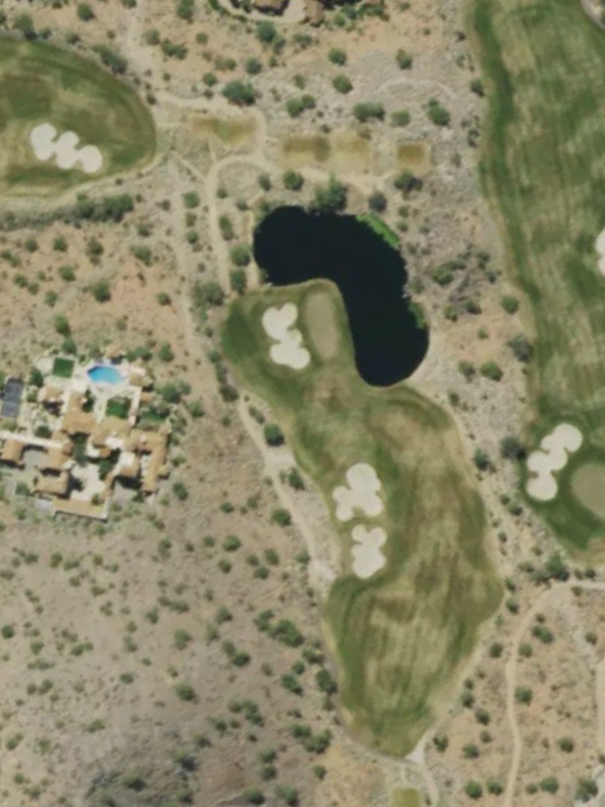 Hole 13 satellite