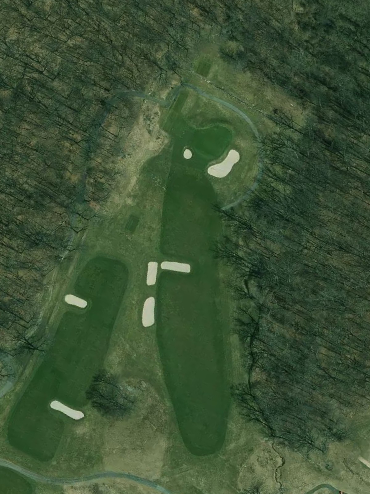 Hole 13 satellite
