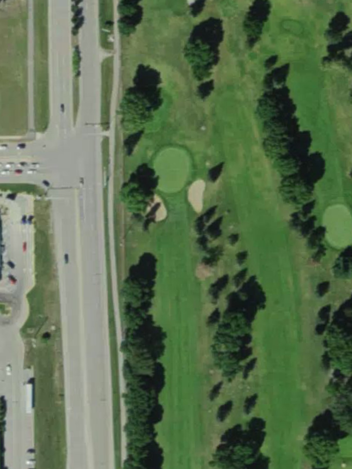 Hole 13 satellite