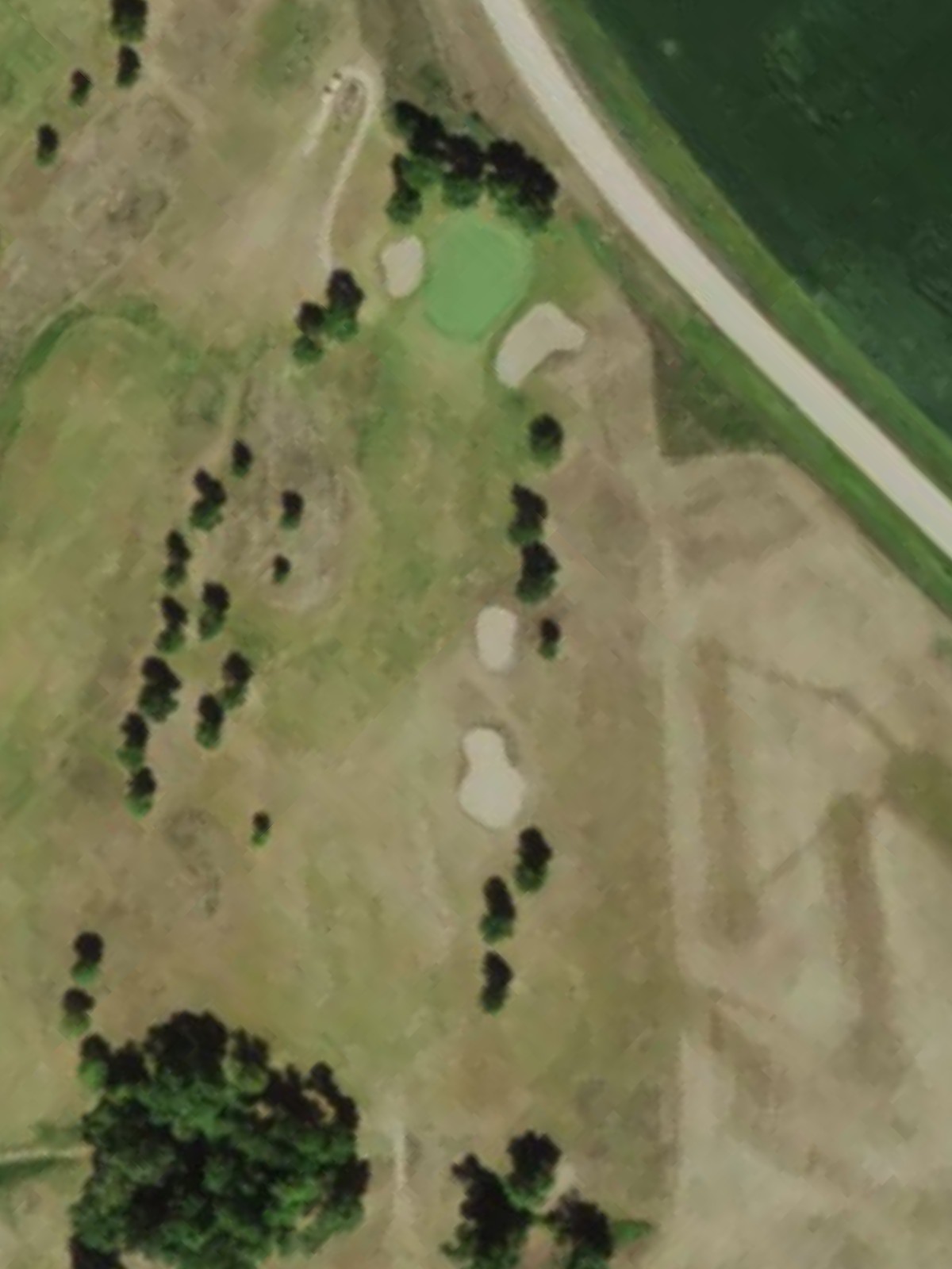 Hole 1 satellite