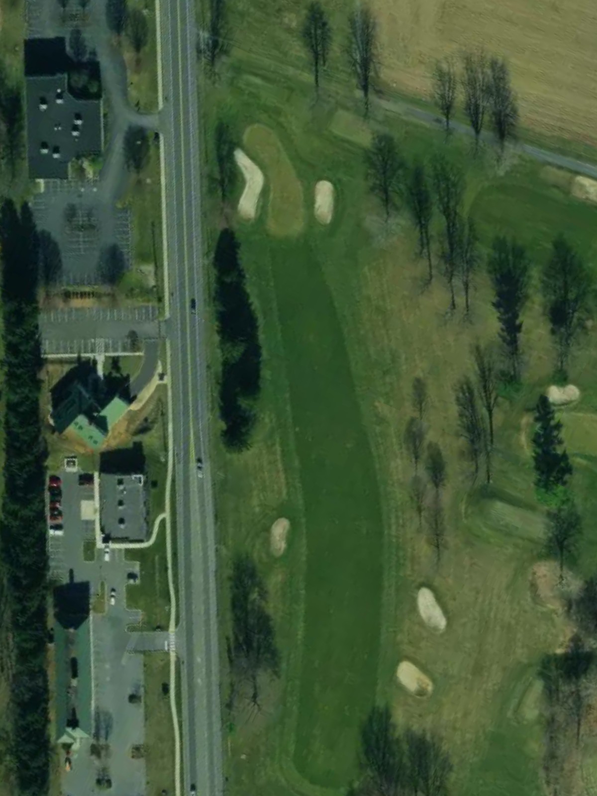 Hole 1 satellite
