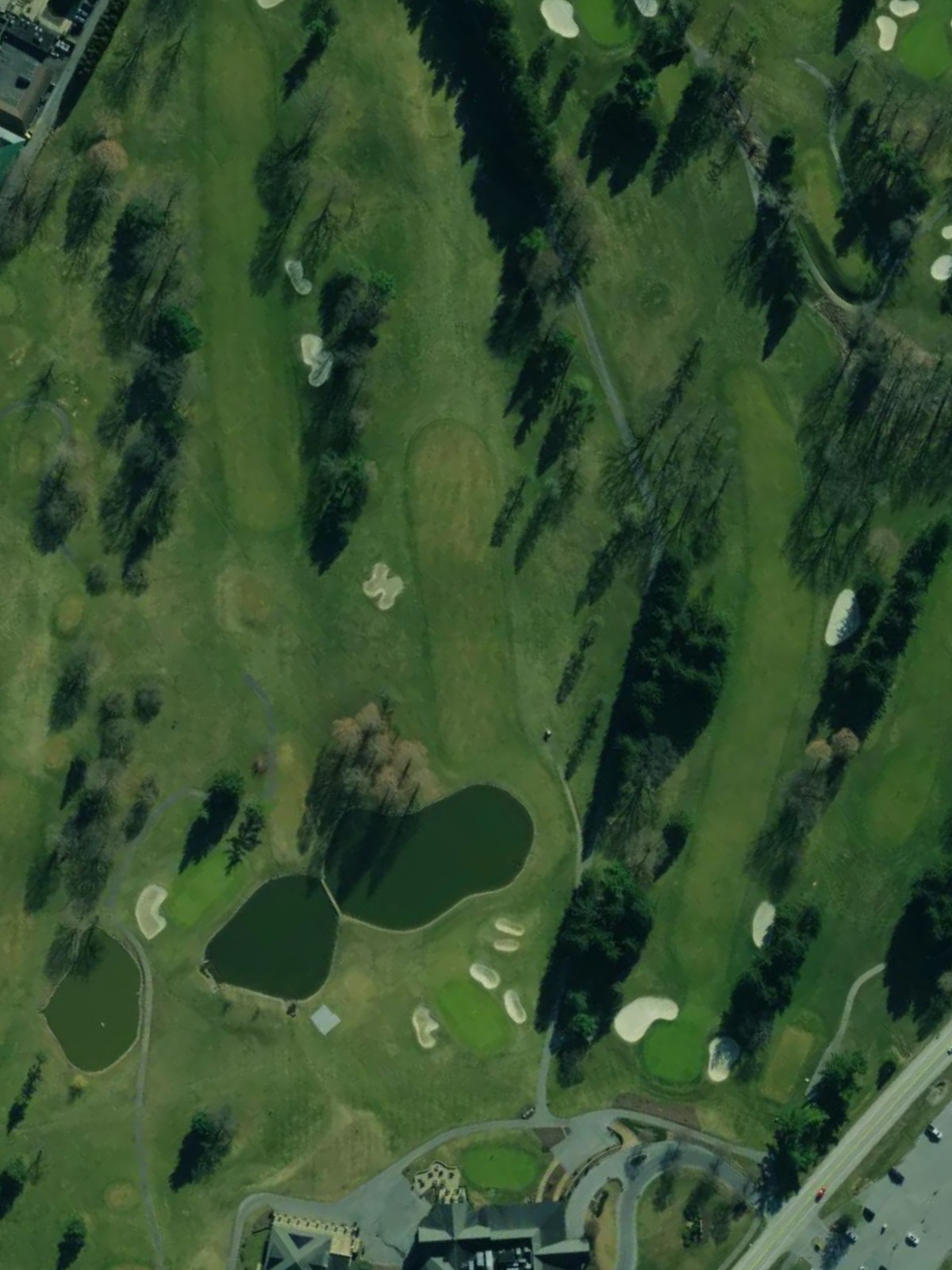Hole 18 satellite