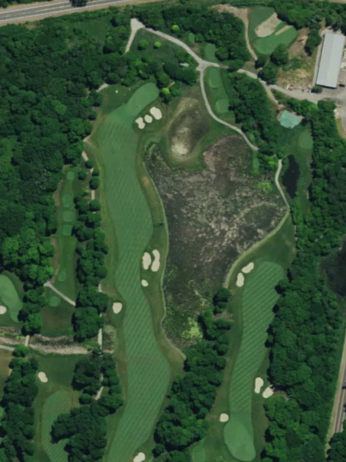 Hole 13 satellite