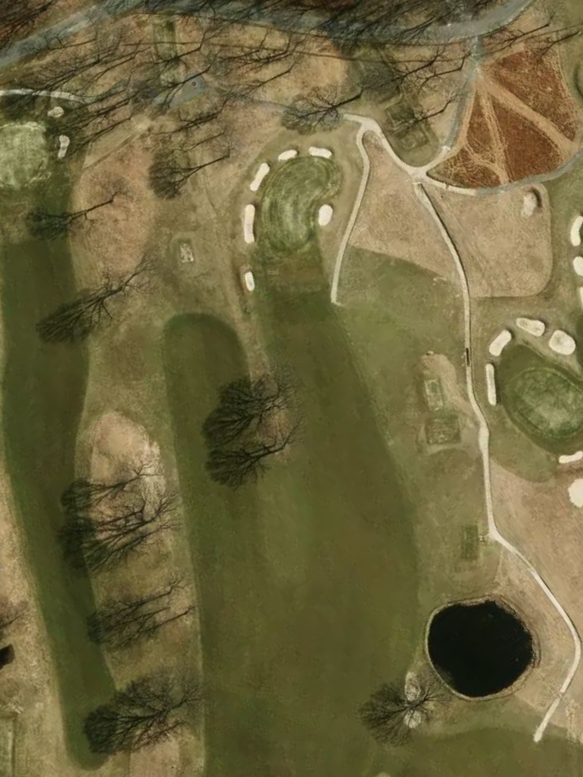 Hole 14 satellite