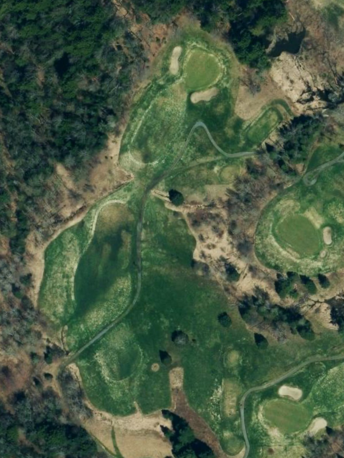 Hole 13 satellite