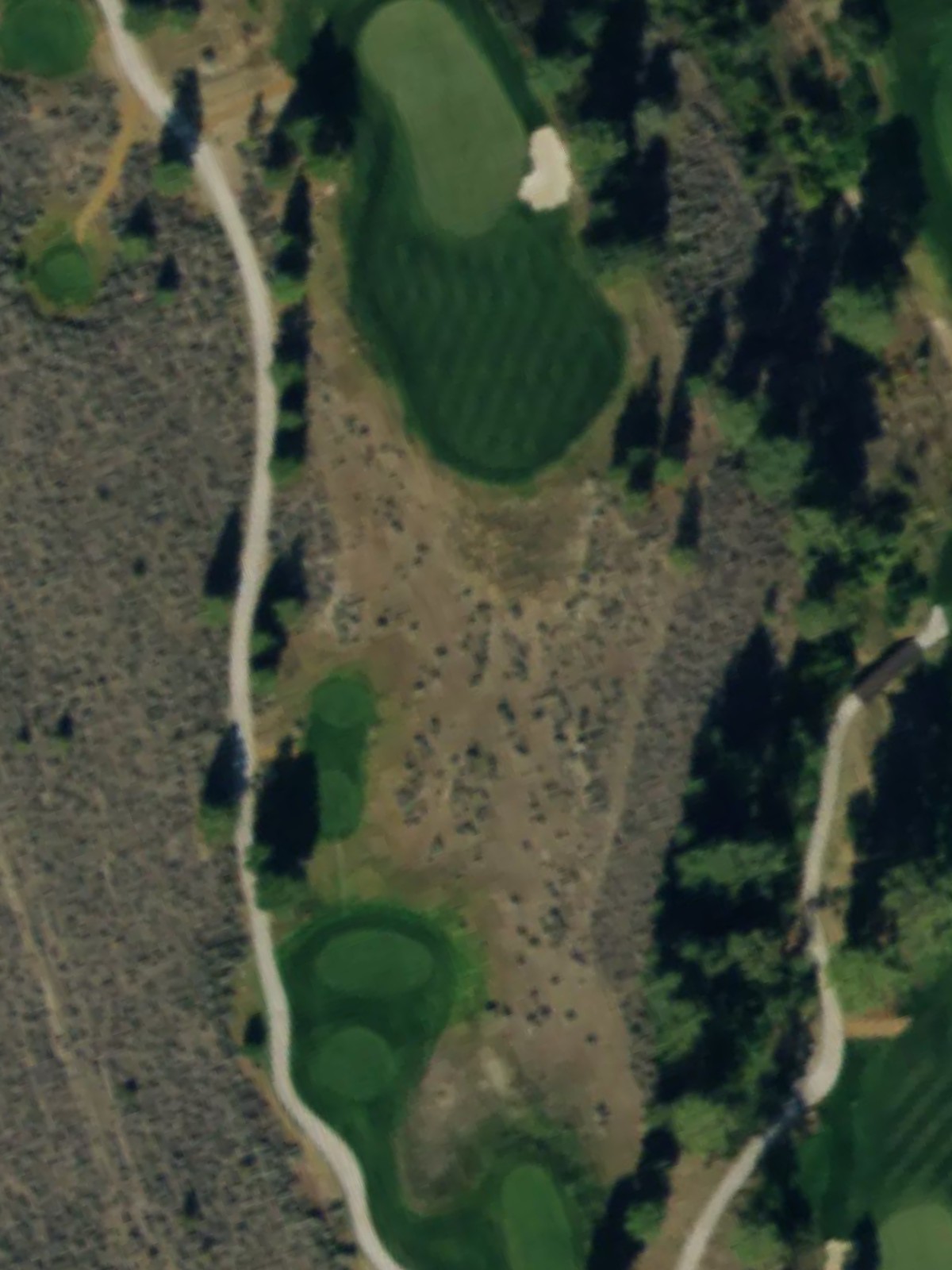 Hole 5 satellite