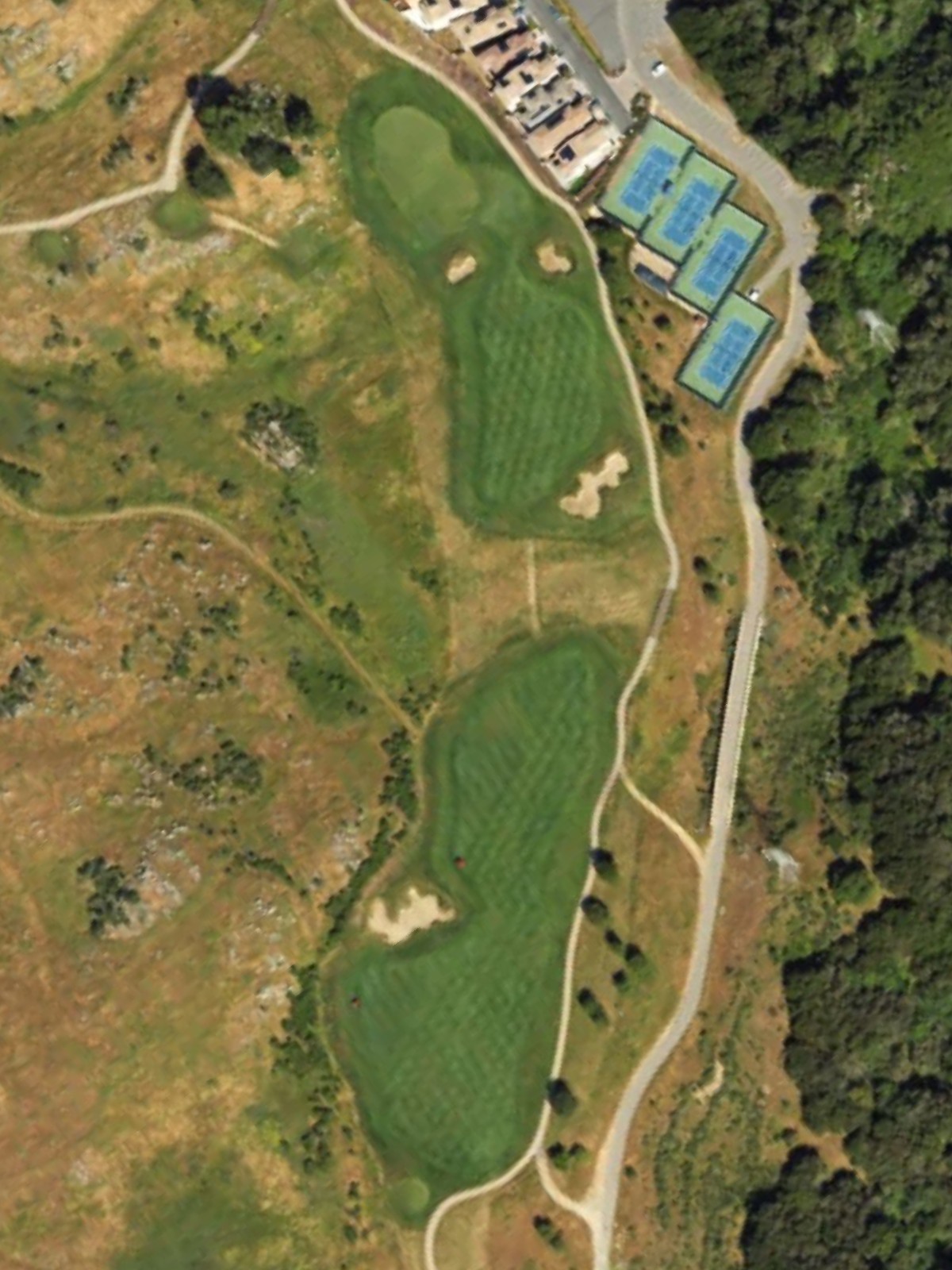 Hole 18 satellite
