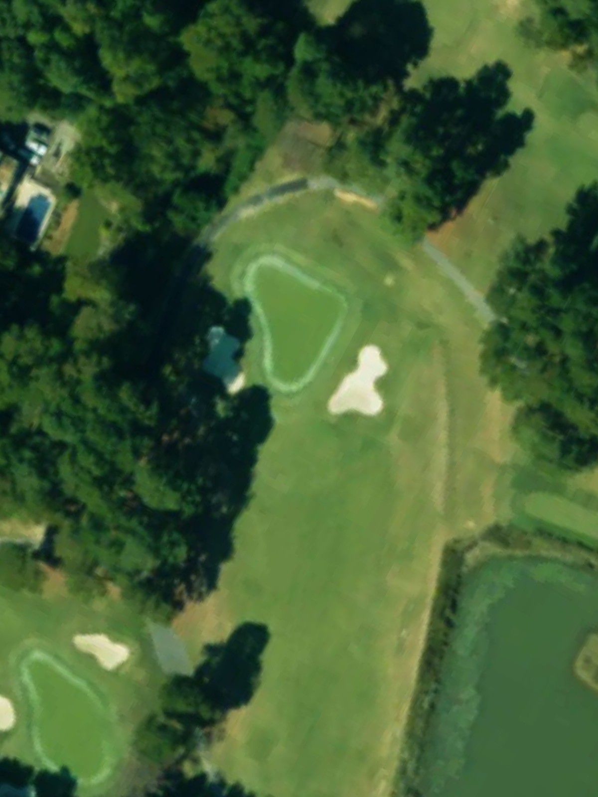 Hole 13 satellite